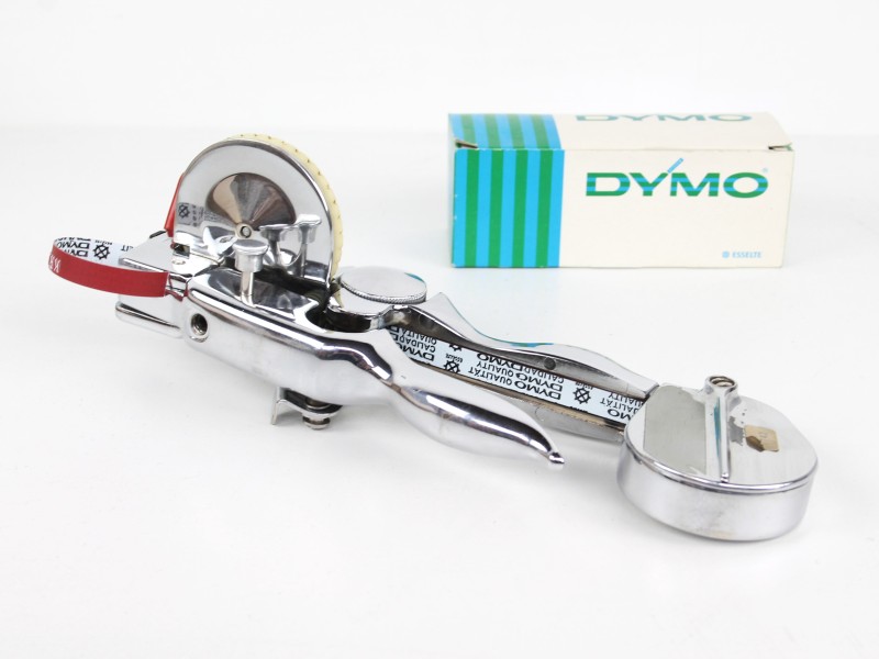 Vintage Dymo Chrome M22 Label Maker