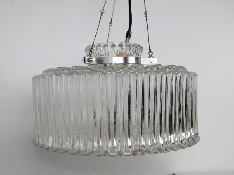 Vintage Hanglamp Glas