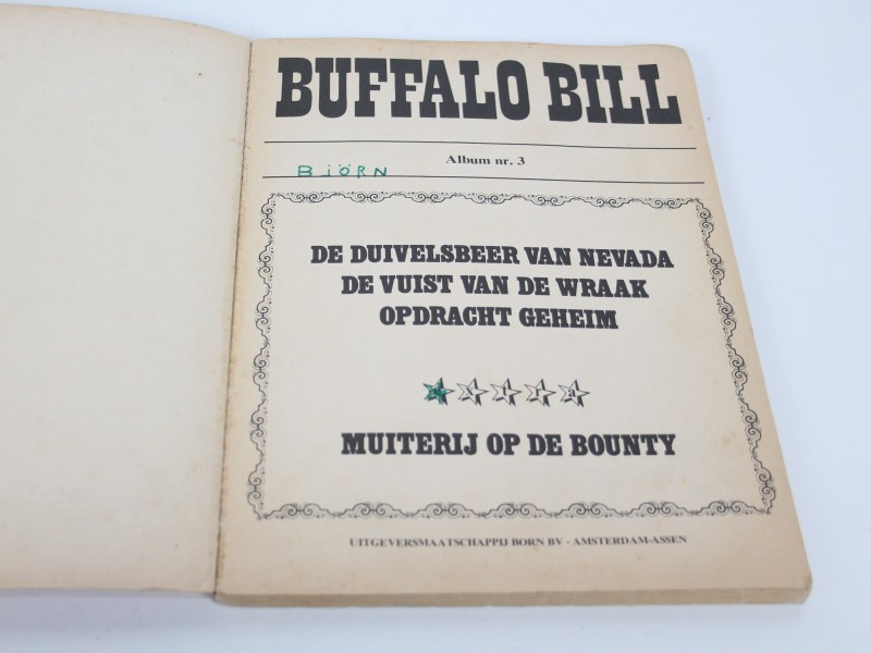 Buffalo Bill 3 - Superstrip 104 pagina's