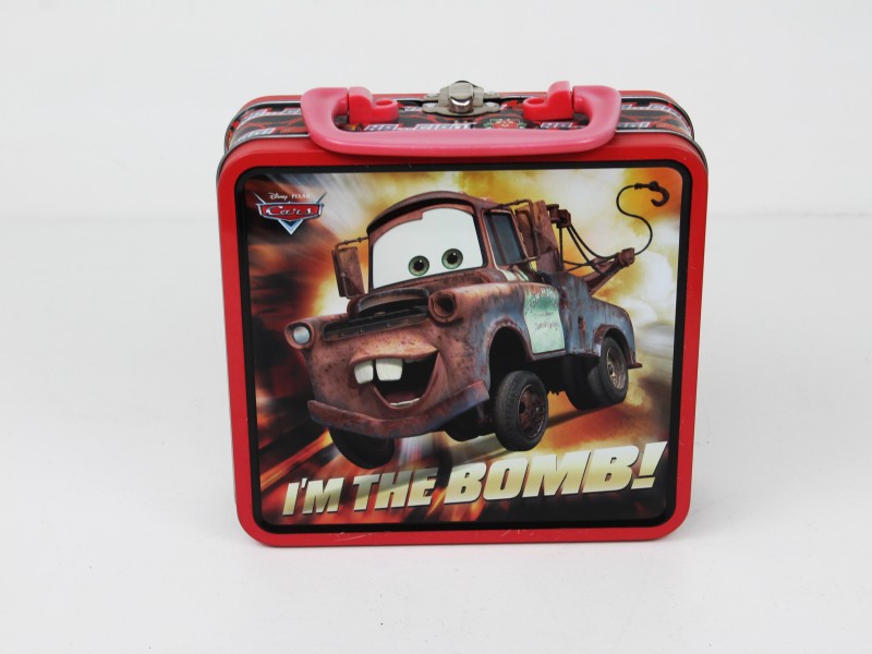 Set Cars box & toys van Disney