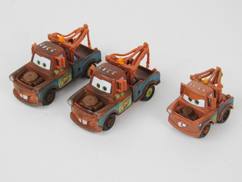 Set Cars box & toys van Disney