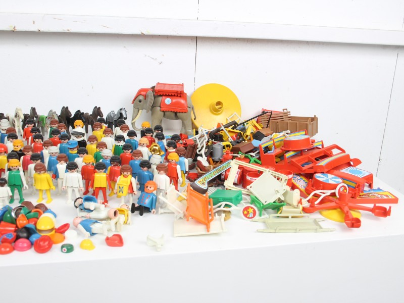 Groot lot (vintage) playmobil - 100+ figuurtjes/diertjes/accessoires