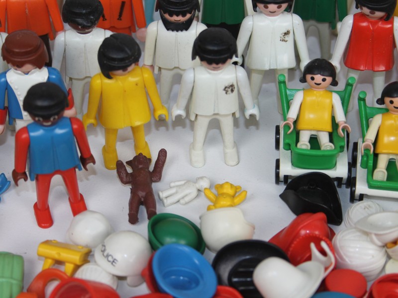 Groot lot (vintage) playmobil - 100+ figuurtjes/diertjes/accessoires