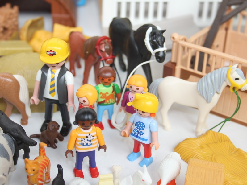 Groot lot (vintage) playmobil - 100+ figuurtjes/diertjes/accessoires