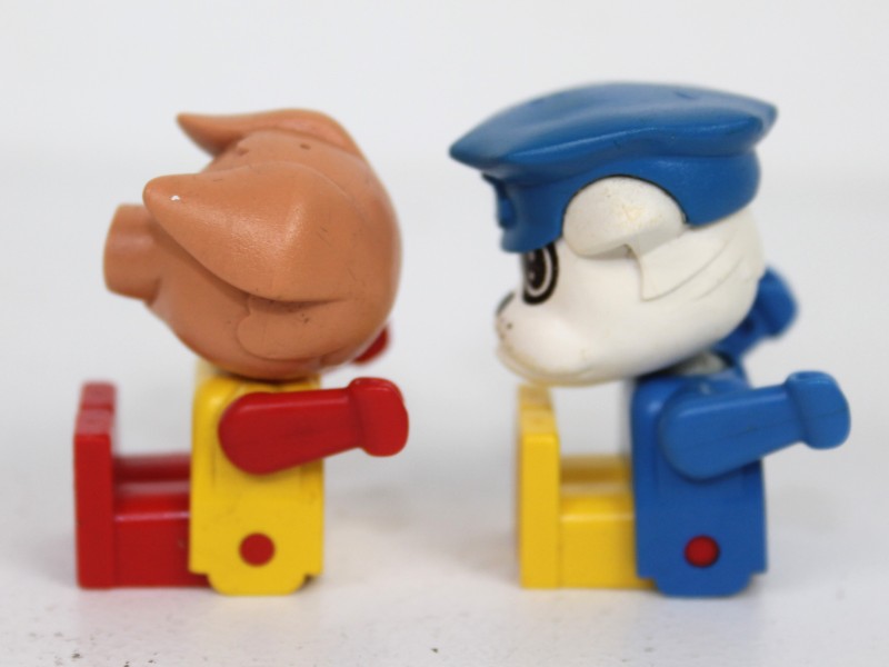 Lego Fabuland - Varken en Politie Hond - Jaren '80