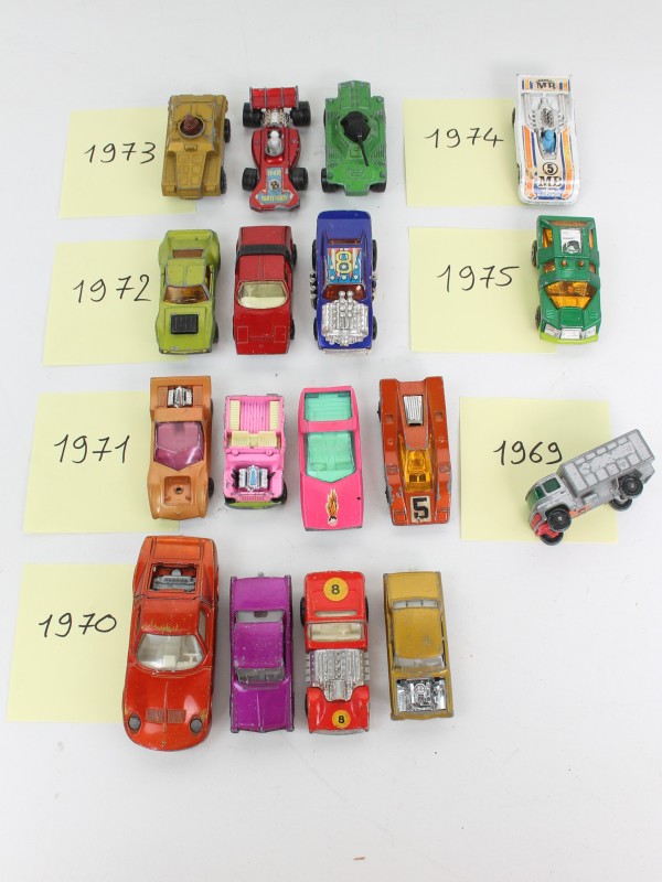 47 matchbox auto's - Jaren '70, '80, etc.