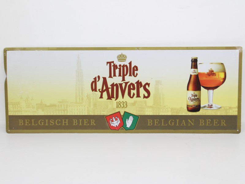 Reclamebord Triple d'Anvers