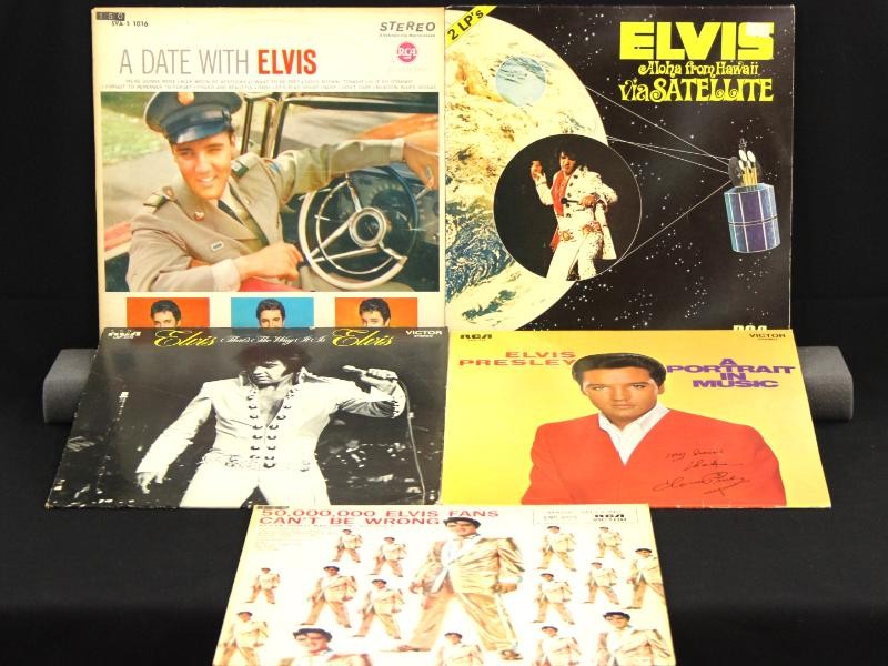 Reeks van 6 lp's - Elvis Presley