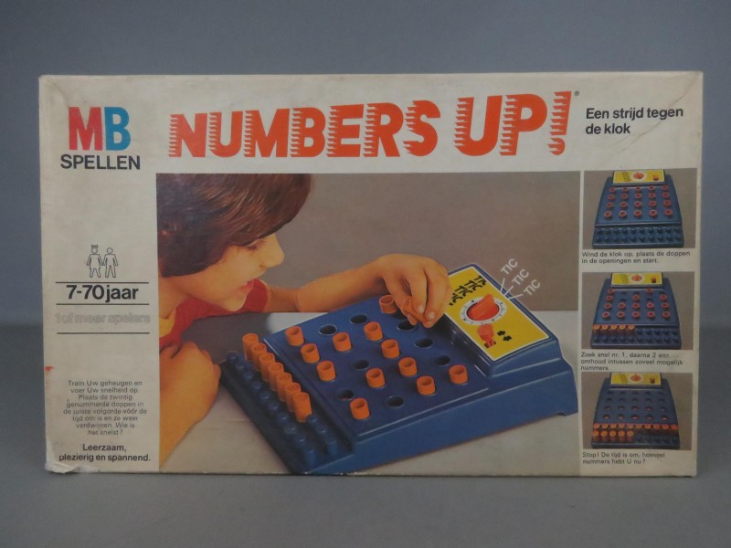 MB gezelschap spel numbers up