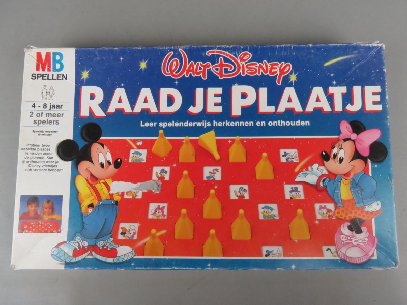 Mickey Mouse raad je plaatje