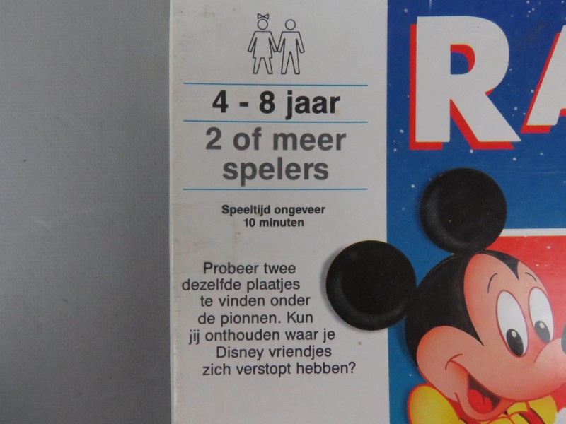 Mickey Mouse raad je plaatje