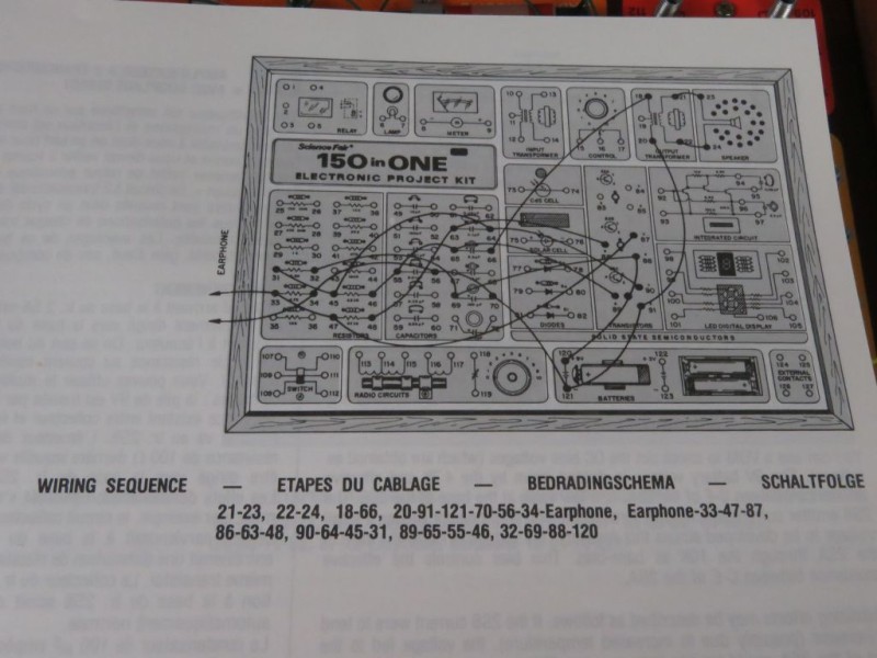 De Science Fair 150-in-1 Electronic Project Kit (niet getest)