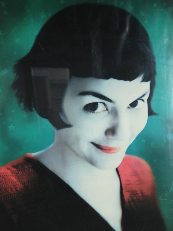 Le fabuleux destin d'Amélie Poulain, knappe ingekaderde filmposter