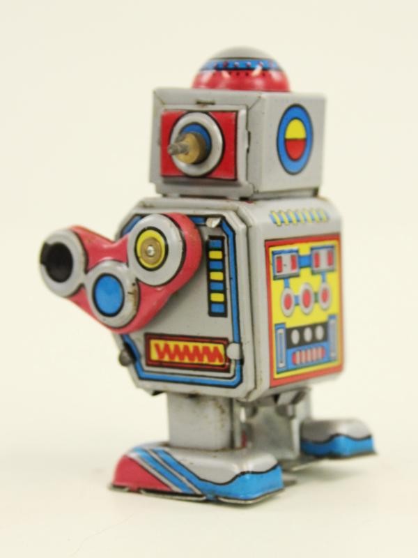 Lotje retro blikken robots