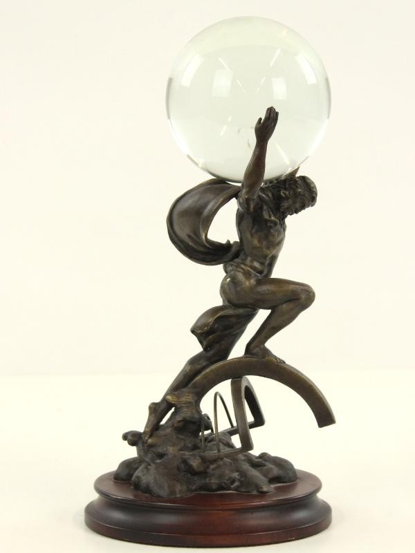 Bronzen sculptuur 'Atlas' - Stuart Mark Feldman