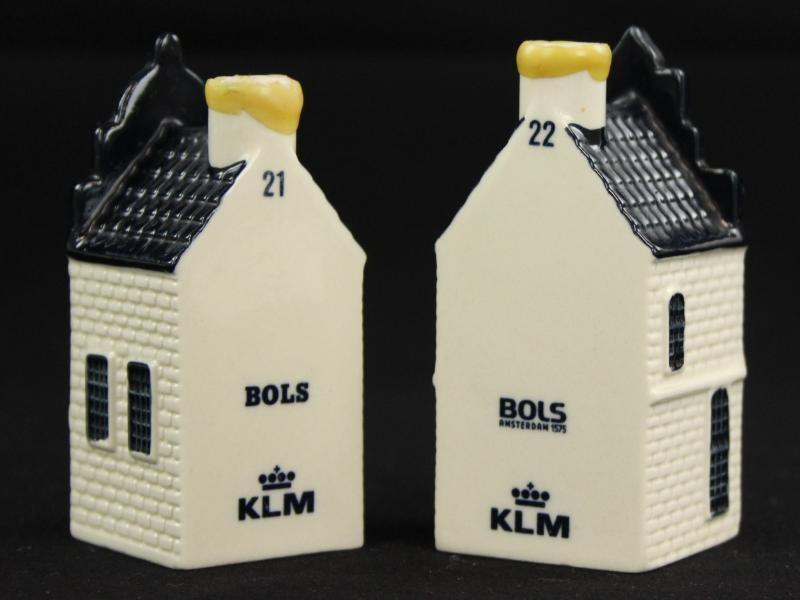 Collectie Delfts Blauwe huisjes - KLM Bols