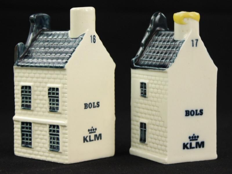 Collectie Delfts Blauwe huisjes - KLM Bols