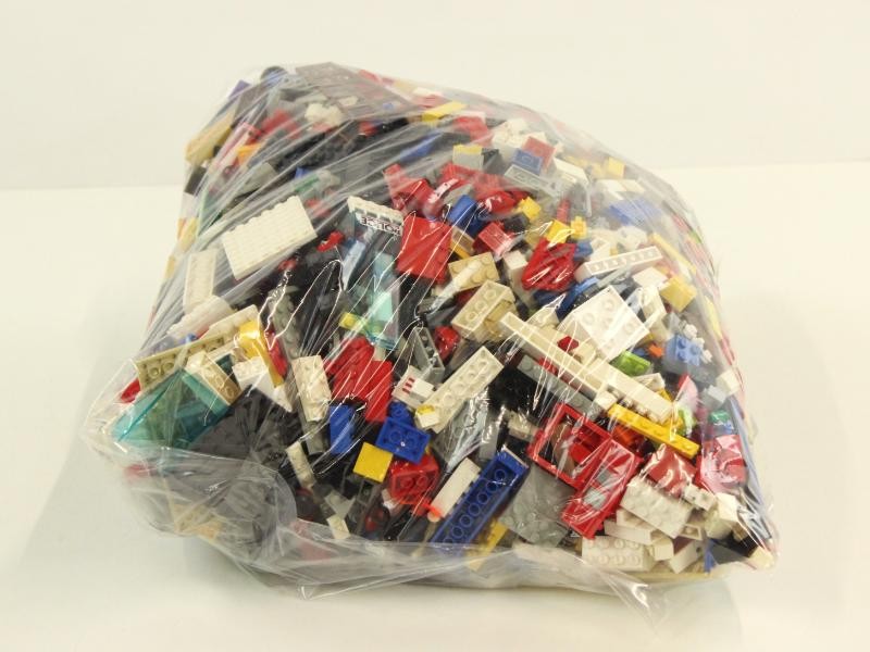 Lot van 5 kilo losse lego bouwsteentjes - gemengde mix