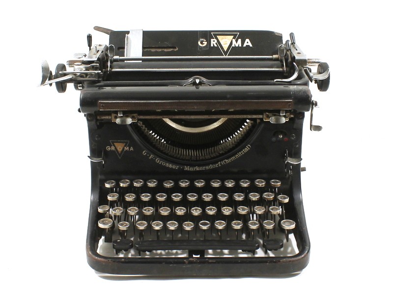 Vintage Groma schrijfmachine