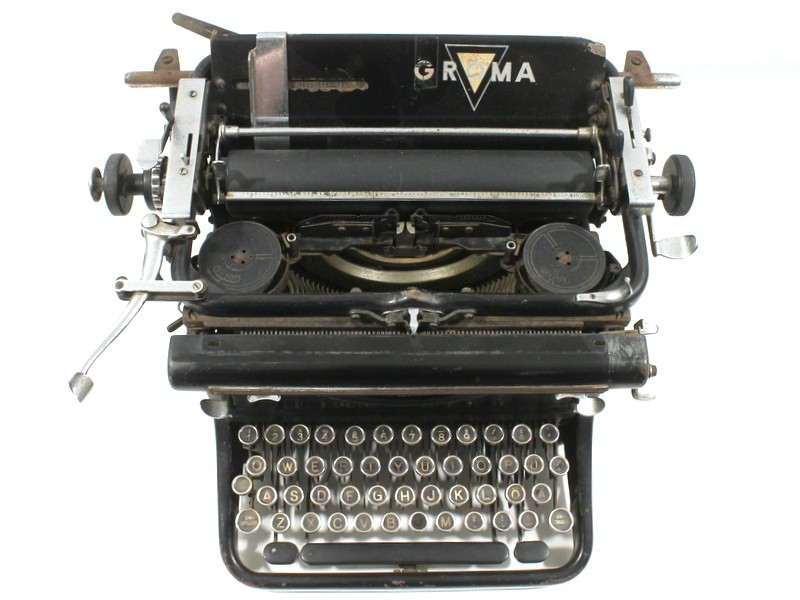 Vintage Groma schrijfmachine