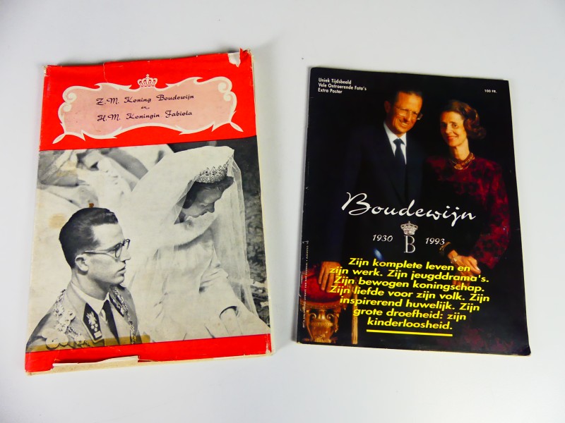 Vintage - lot België/ koningshuis – boeken/diversen