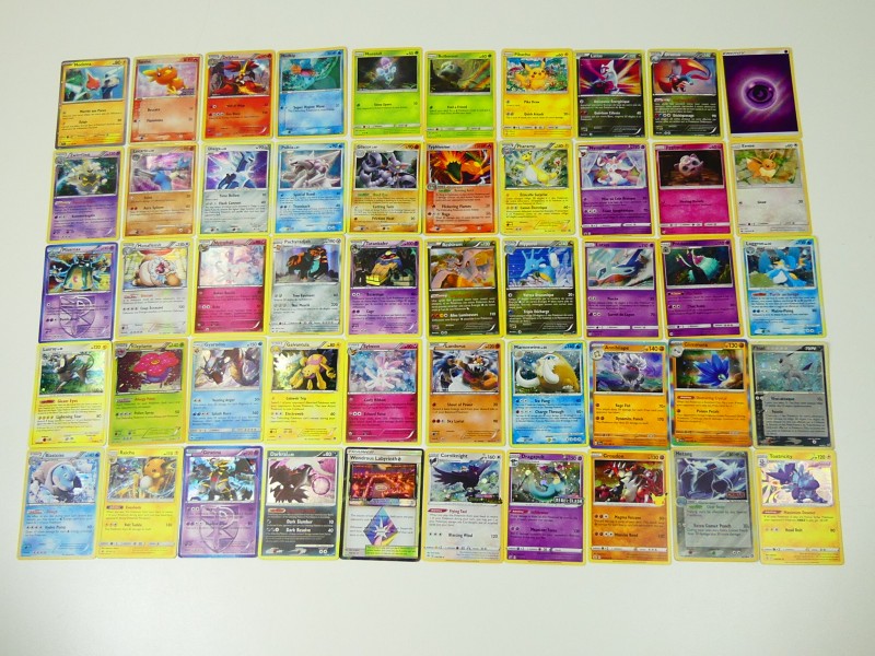 Pokémon Holo cards - 50 stuks