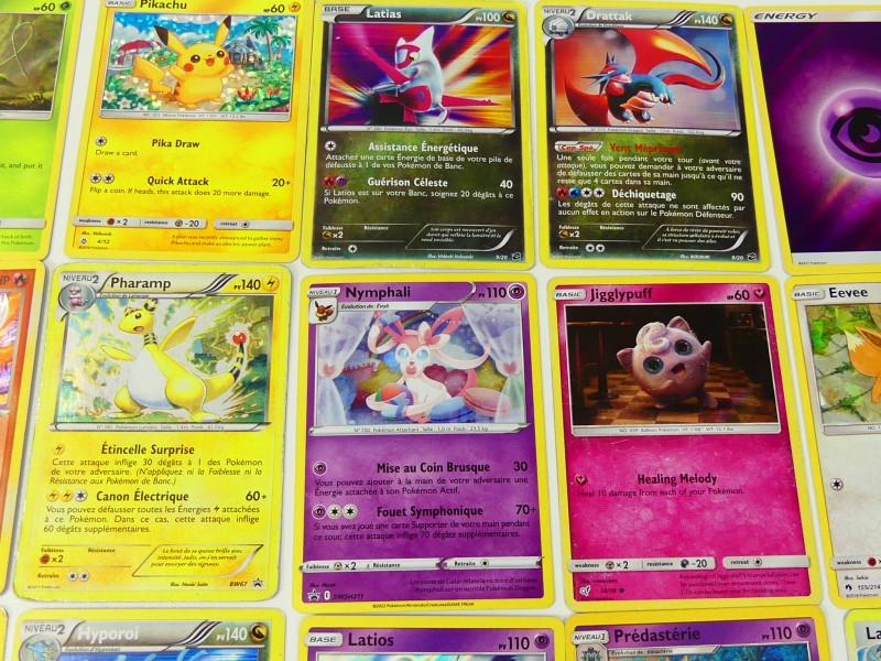 Pokémon Holo cards - 50 stuks