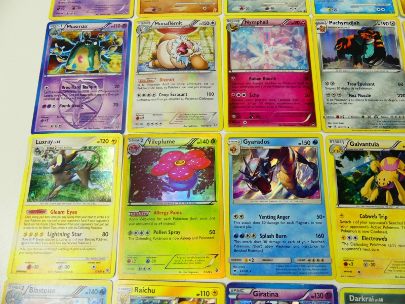 Pokémon Holo cards - 50 stuks