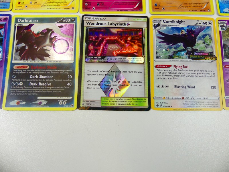 Pokémon Holo cards - 50 stuks