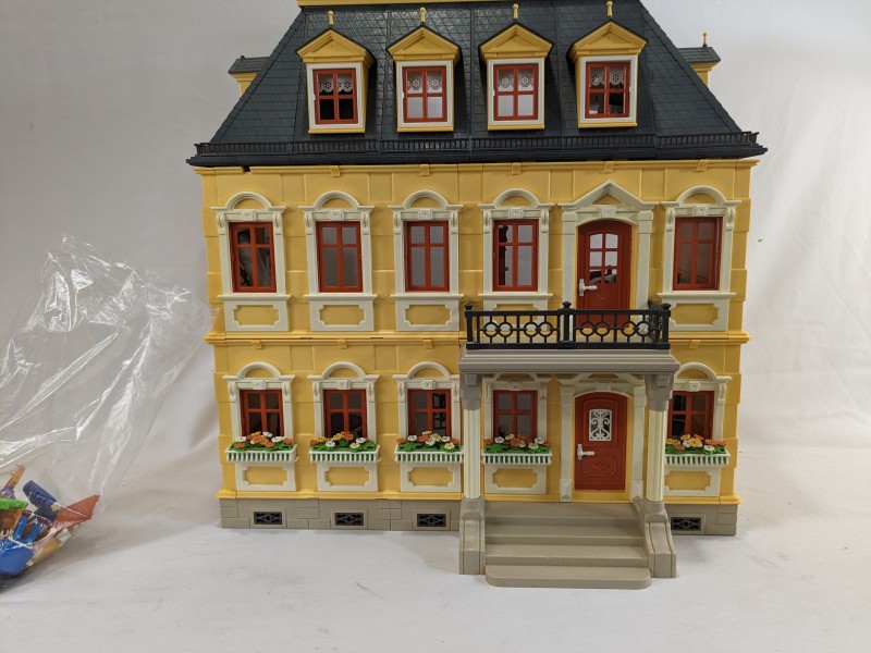 Playmobil Herenhuis [5301] ingericht met sets [ 5318, 5319, 5327 en 5328]