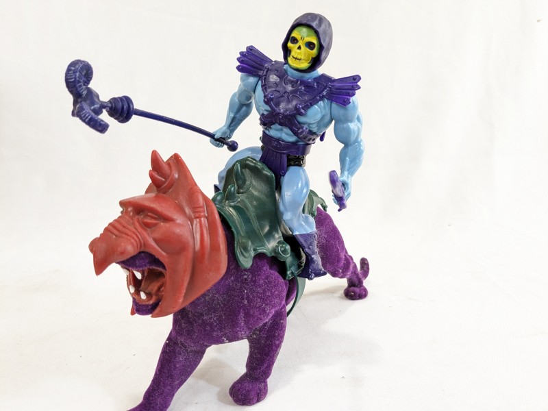 Masters of the universe Skeletor and Panthor