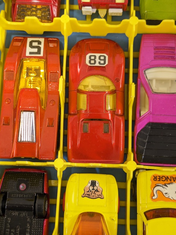 Vintage Matchbox in koffer [48 auto's]