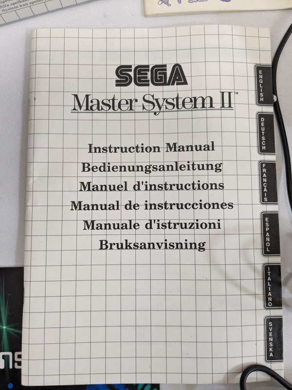 SEGA Master System II [originele verpakking + 13 games]