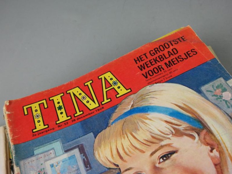 Lot Tina tijdschriften, zesendertig stuk