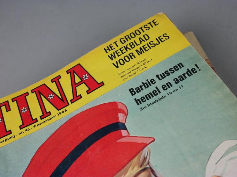 Lot Tina tijdschriften, zesendertig stuk