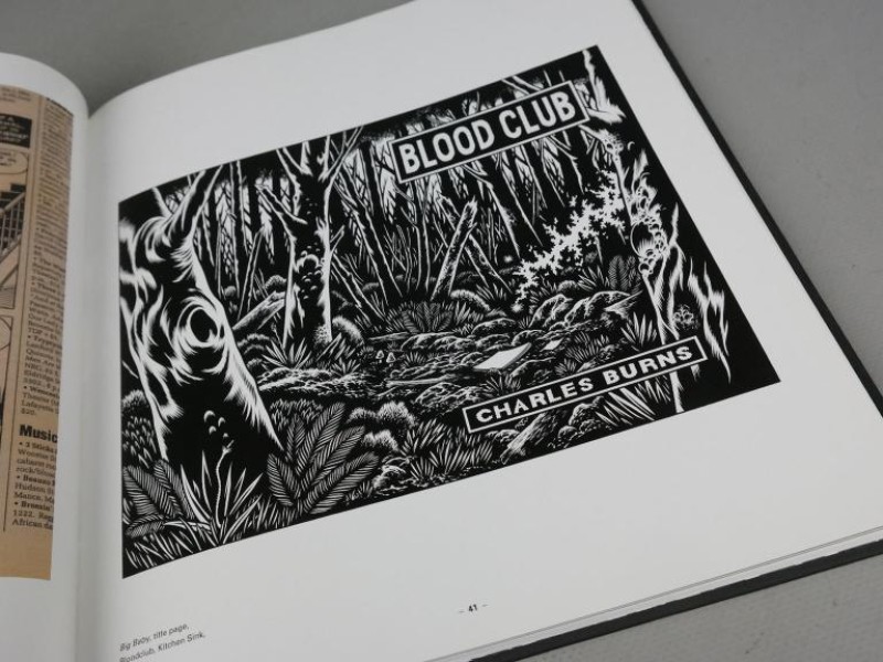 Hardcover illustratieboek van Charles Burns  2011