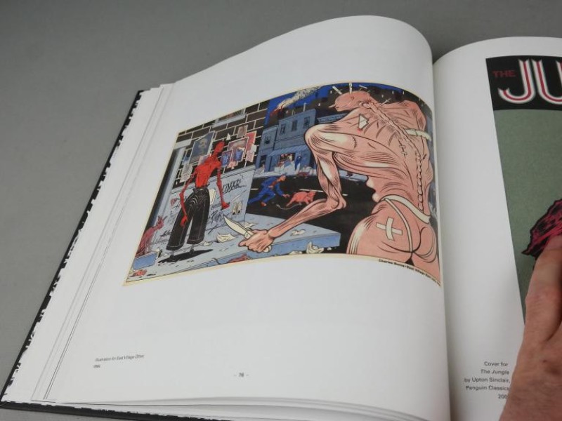 Hardcover illustratieboek van Charles Burns  2011