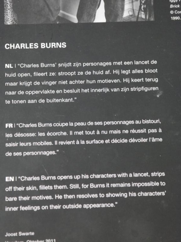 Hardcover illustratieboek van Charles Burns  2011