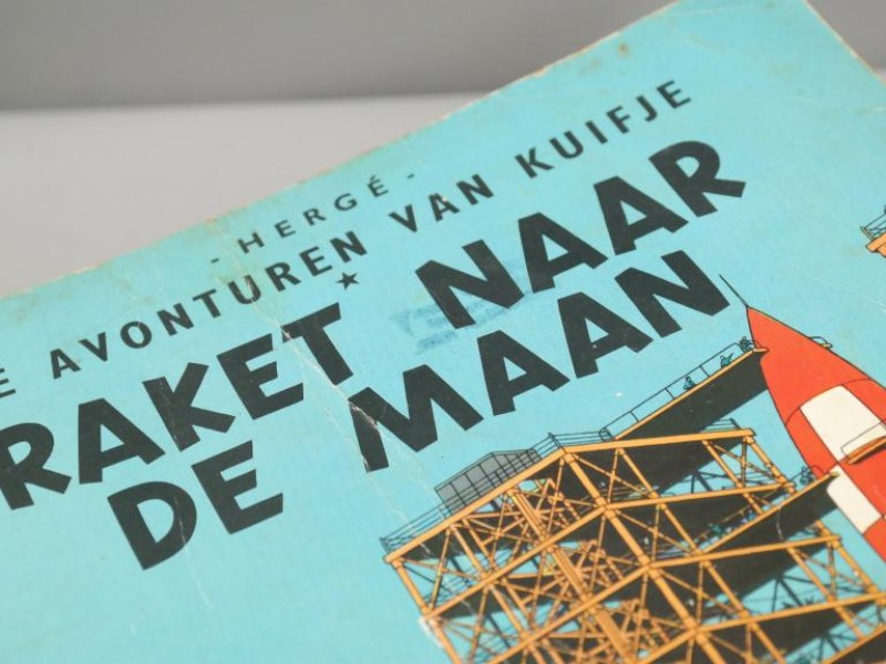 Vintage Kuifje stripboeken - Nederlands