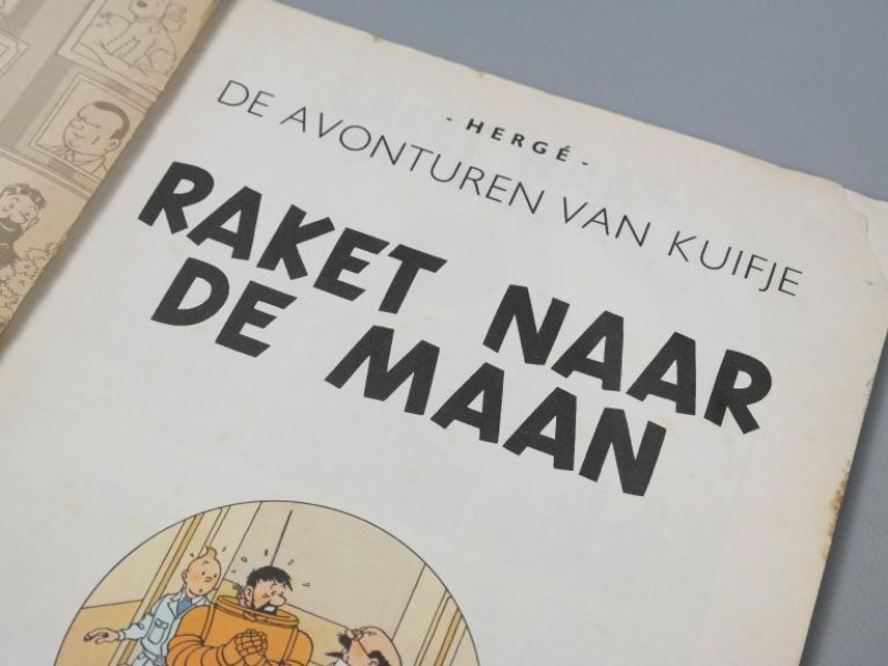 Vintage Kuifje stripboeken - Nederlands