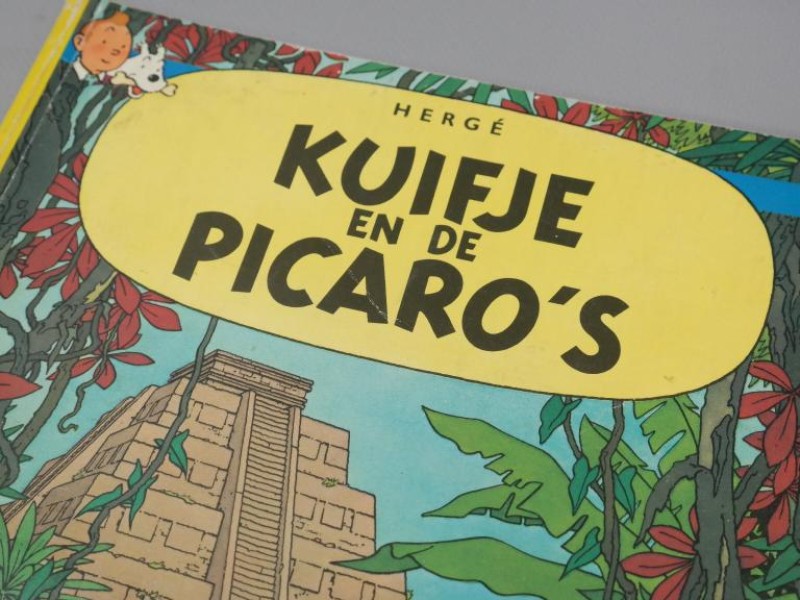 Vintage Kuifje stripboeken - Nederlands