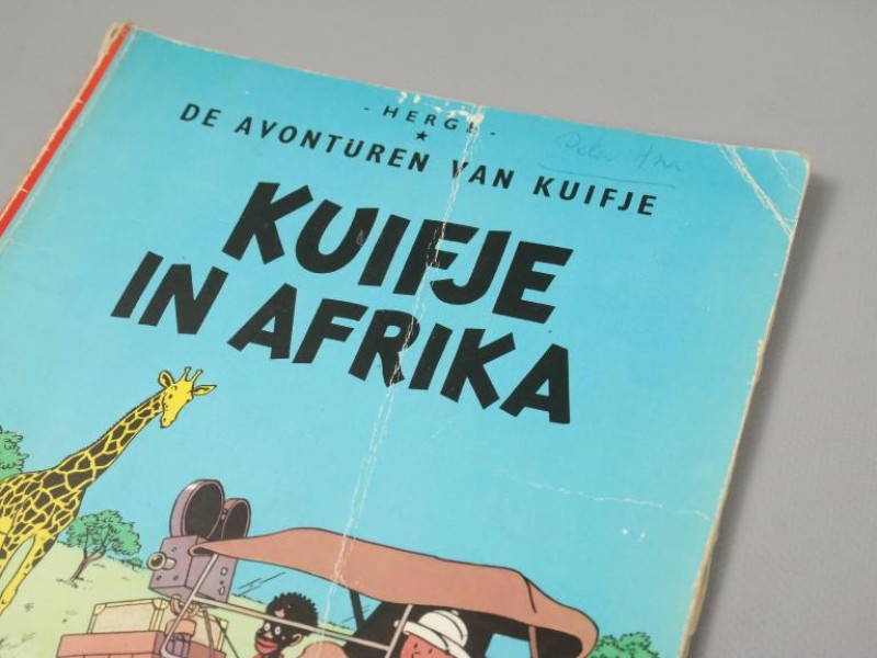 Vintage Kuifje stripboeken - Nederlands