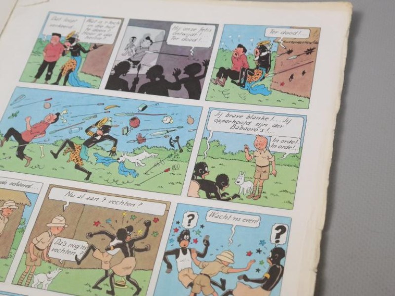 Vintage Kuifje stripboeken - Nederlands