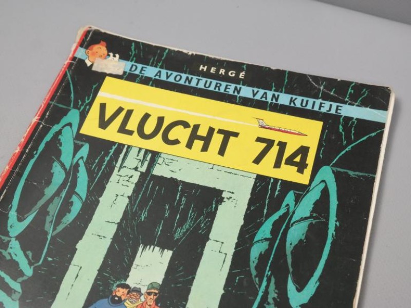 Vintage Kuifje stripboeken - Nederlands