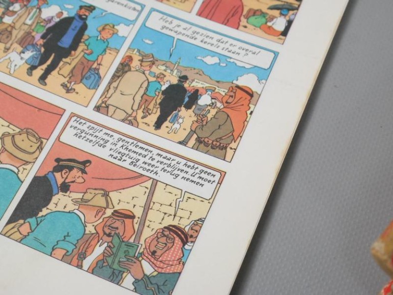 Vintage Kuifje stripboeken - Nederlands