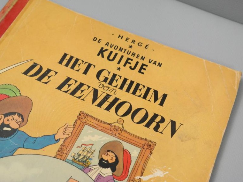 Vintage Kuifje stripboeken - Nederlands