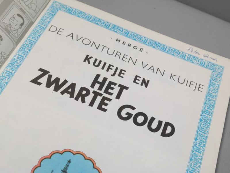 Vintage Kuifje stripboeken - Nederlands