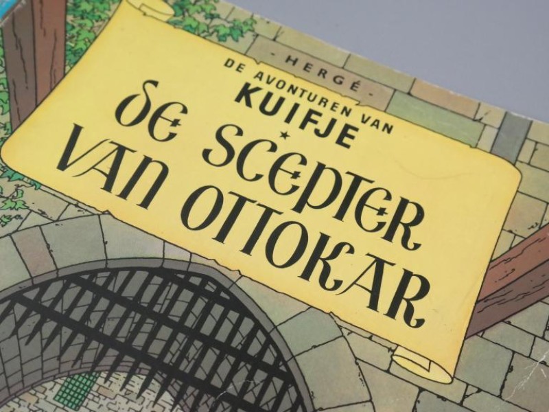 Vintage Kuifje stripboeken - Nederlands