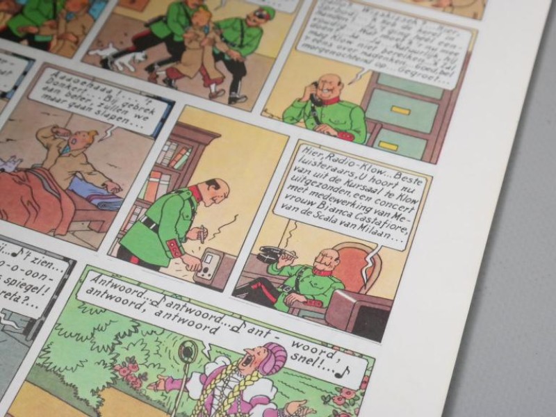 Vintage Kuifje stripboeken - Nederlands