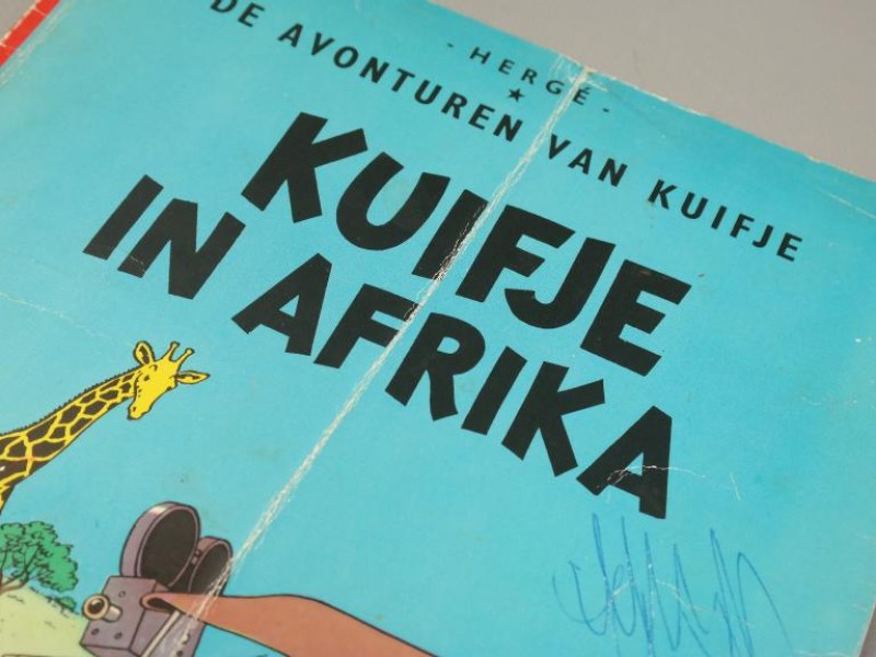 Vintage Kuifje stripboeken - Nederlands